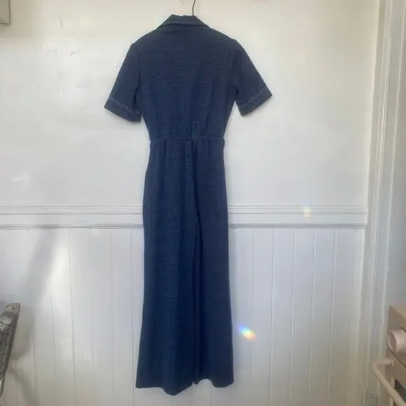 Vintage 1970s Verona Knits Wide Leg Jumpsuit